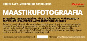 maastikufotograafia kursus